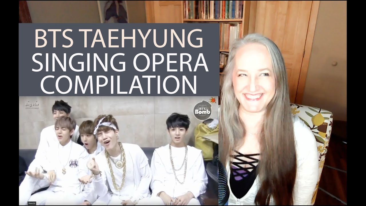 Voice Teacher Reacts to BTS Taehyung Singing Opera Compilation