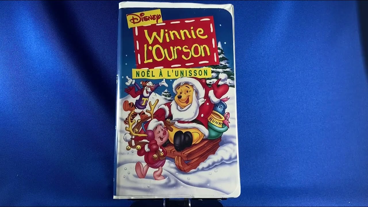 VHS: Winnie L&rsquo;Ourson: Noel A L&rsquo;Unisson (French)