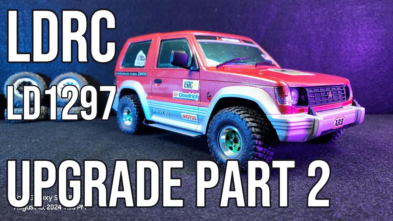 RC CAR LDRC LD1297 Mitsubishi Pajero Upgrade Part 2