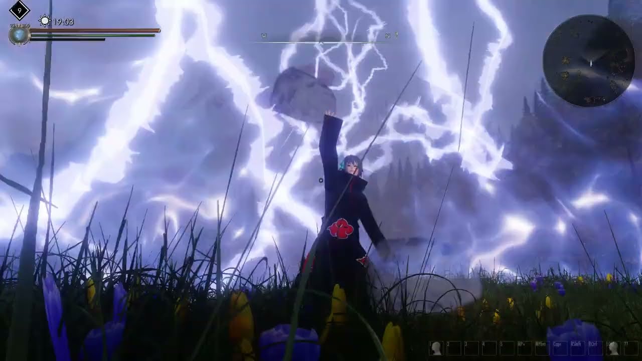 uchiha sasuke  IN SKYRIM LOL