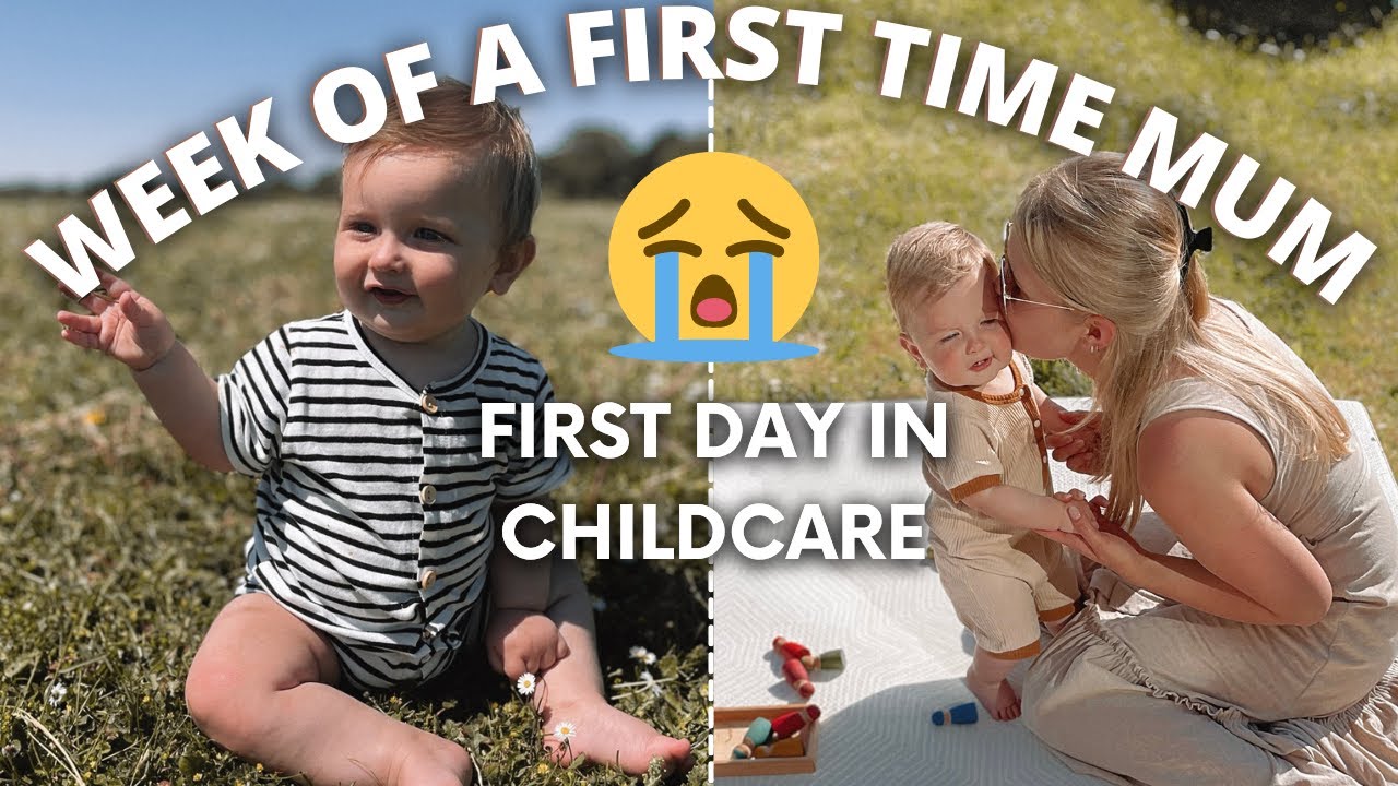Realistic Week of a First Time Mum UK #6 | Baby's FIRST Day in Childcare 😭 | HomeWithShan
