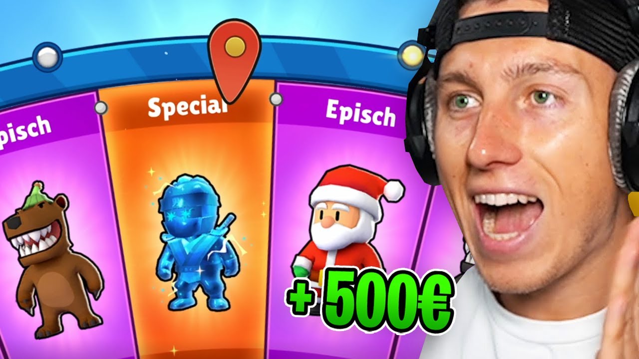 Ich ZIEHE den BLITZ NINJA SKIN in Stumble Guys!