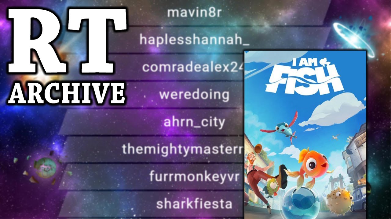 RTGame Streams: I Am Fish