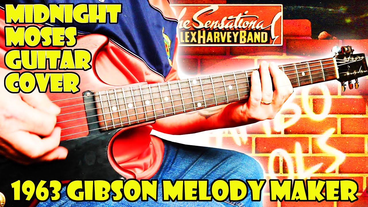 Midnight Moses: Sensational Alex Harvey Band (& the Dead Daisies) Rhythm Guitar Cover.