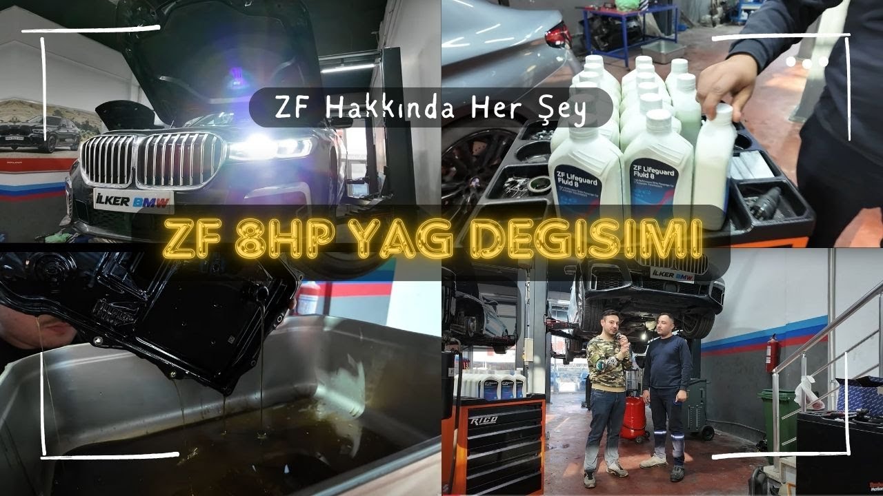 ZF8HP BMW Yağ Değişimi Hakkında Her Şey | 15lt Yağ | Filtre | Sıcaklık ...vs | 730i Zf Oil Change