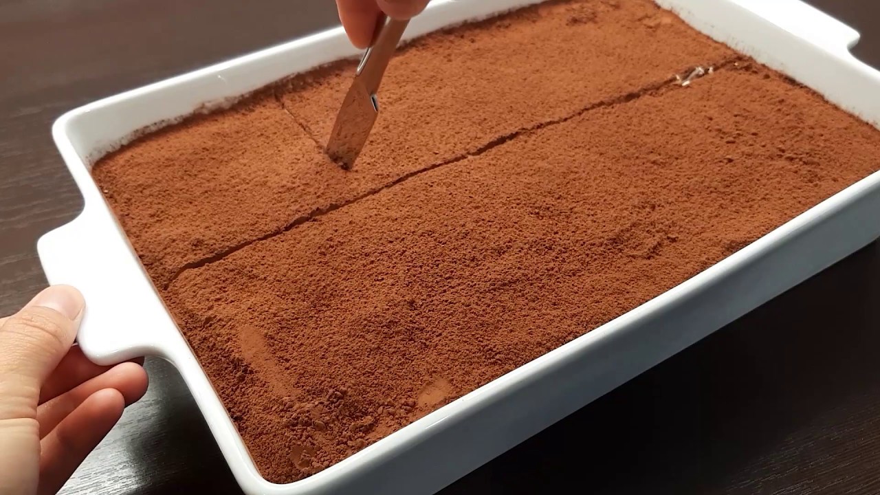 A-dan Z-yə Original Tiramisu Resepti. İtalian Tiramisu hazırlanması. Savoiardi Peçenye Resepti.