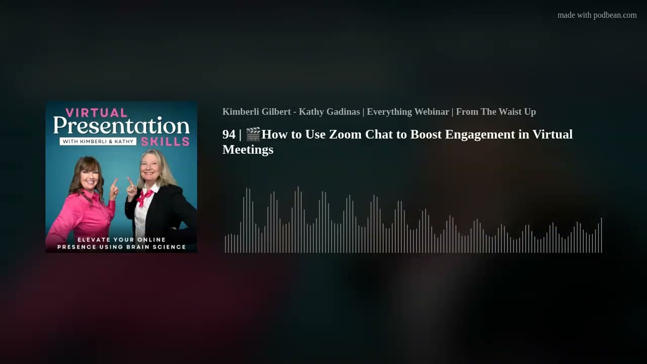 94 | 🎬How to Use Zoom Chat to Boost Engagement in Virtual Meetings