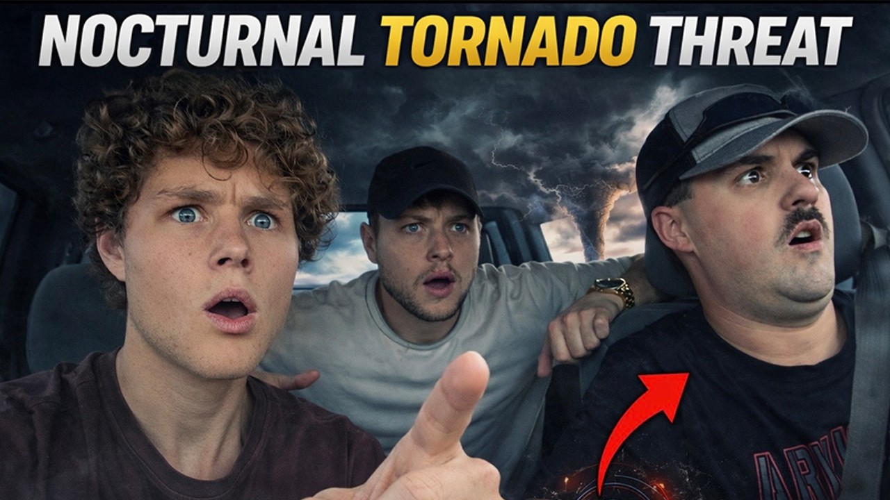 Dangerous Nocturnal Tornado Chase
