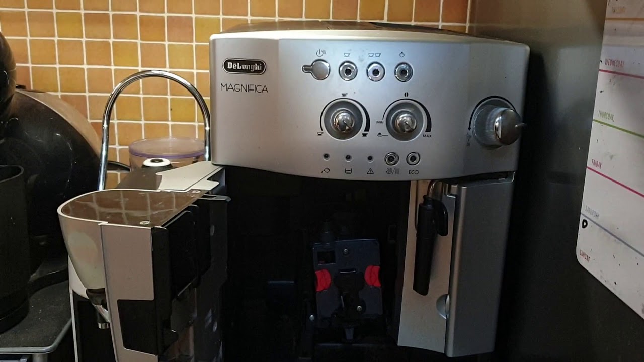 Delonghi magnifica 4 lights flashing fault and FIX