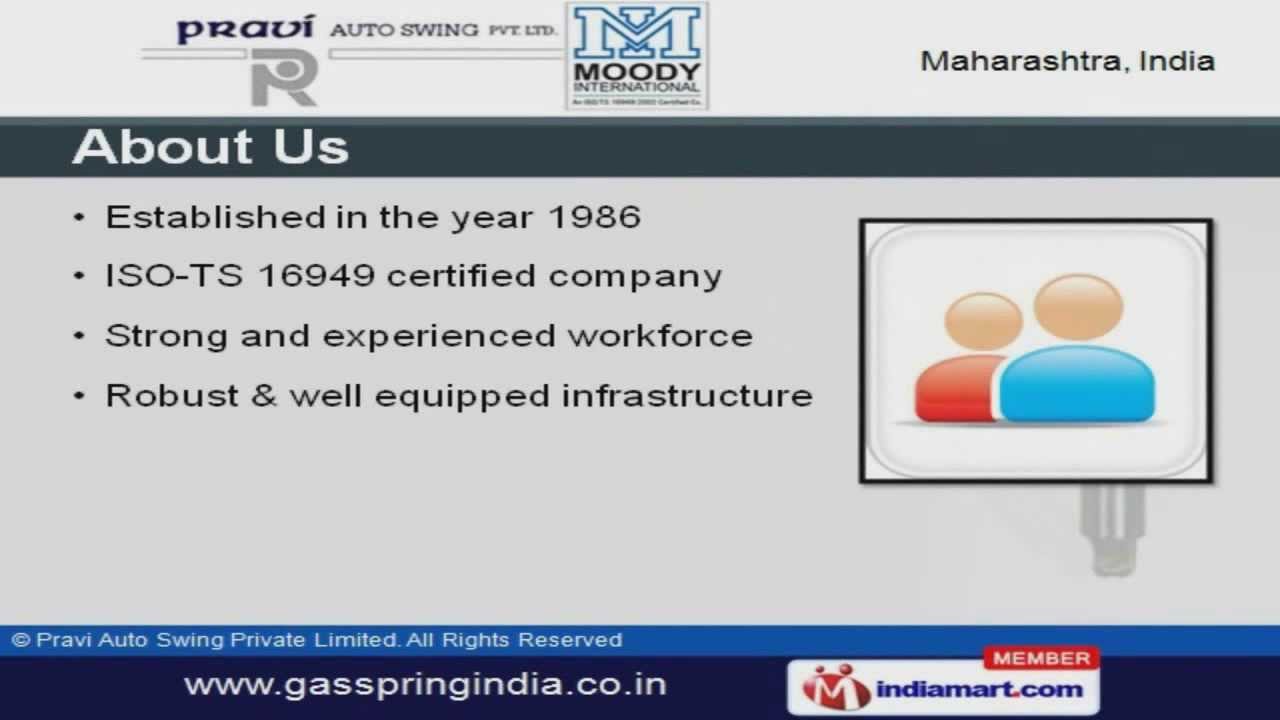 Gas Spring Products by Pravi Auto Swing Private Limited, Pune