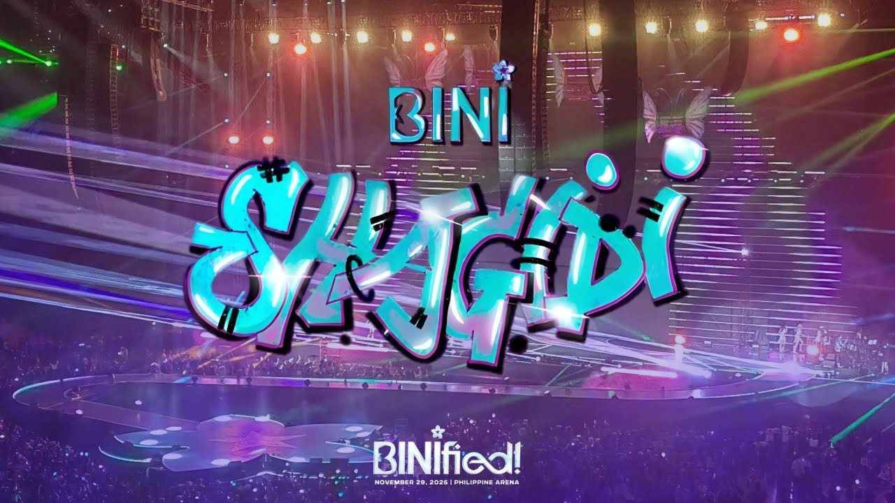 Shagidi - BINI | BINIfied Concert at Philippine Arena LIVE (Lower Box View)
