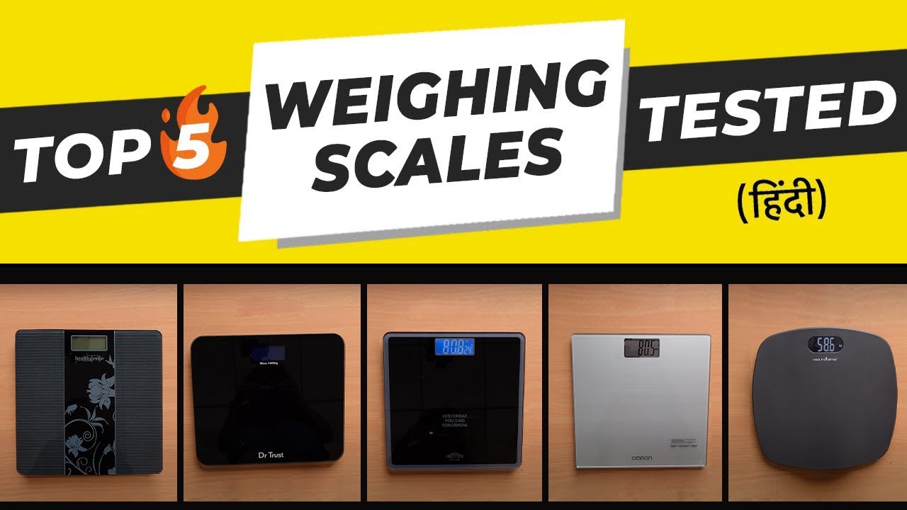 5 Best Body Weighing Scales in Hindi⚡Tested & Compared⚡India