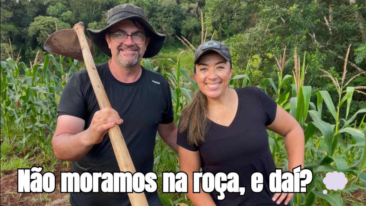 UM DIA NO SÍTIO: CHUVA, PLANTIO DE MILHO E LIMPEZA DA CASINHA!🌽✨