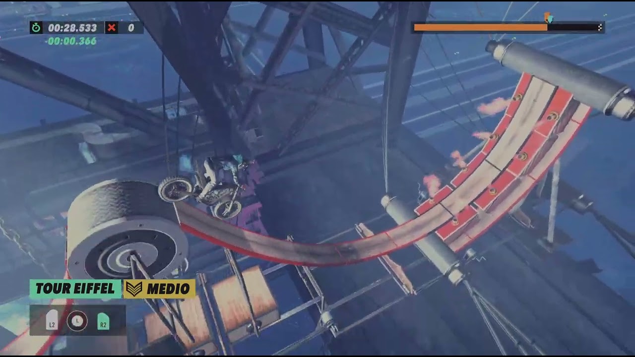 Trials Rising la torre  i fell