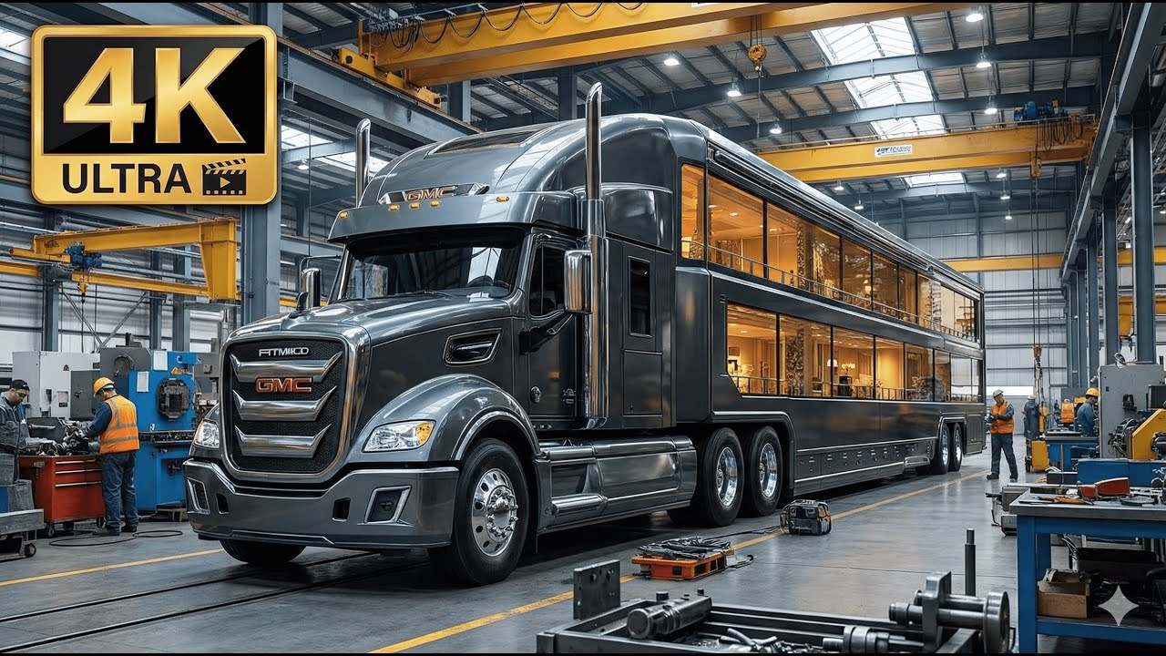 Inside the Factory: How the 2026 GMC Motorhome Is Built From Scratch!