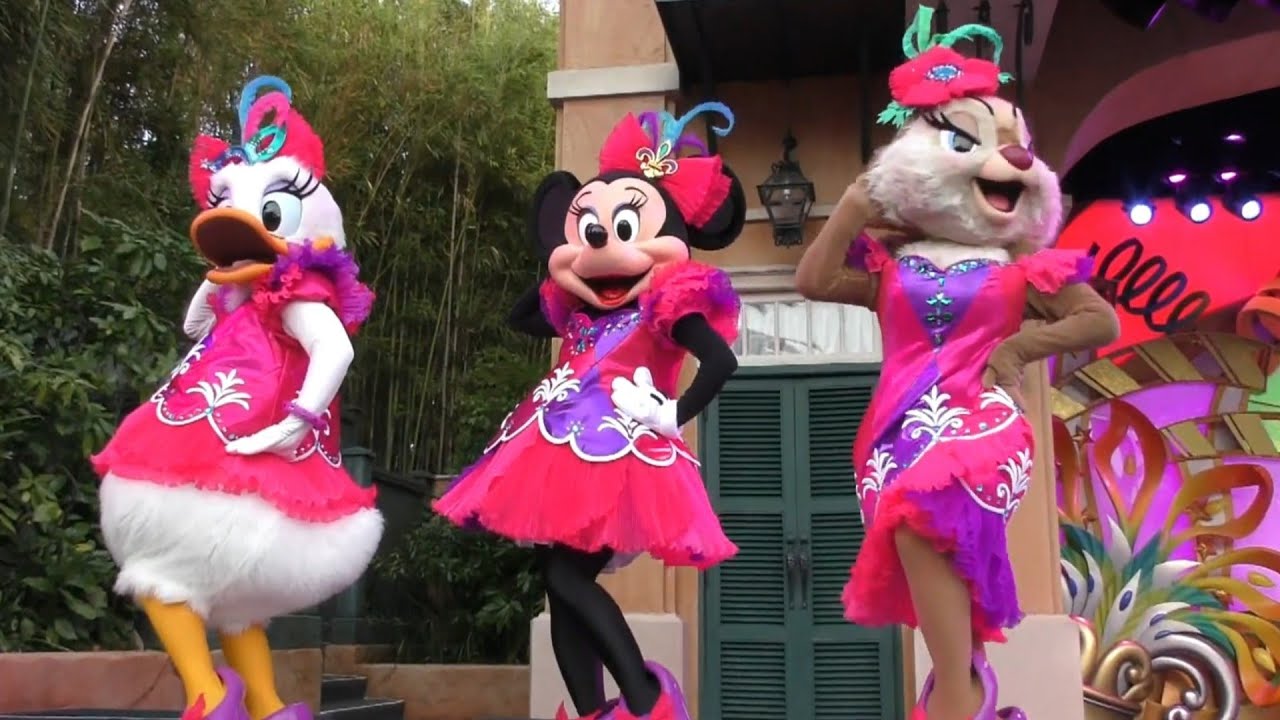 【4K解像度版】パーティグラ最前列!!でも、前半データが消えちゃった⭐TDL/東京ディズニーランド【レッツ・パーティグラ】【パーティグラ】【アドベンチャーランド】【Tokyo Disney Land】