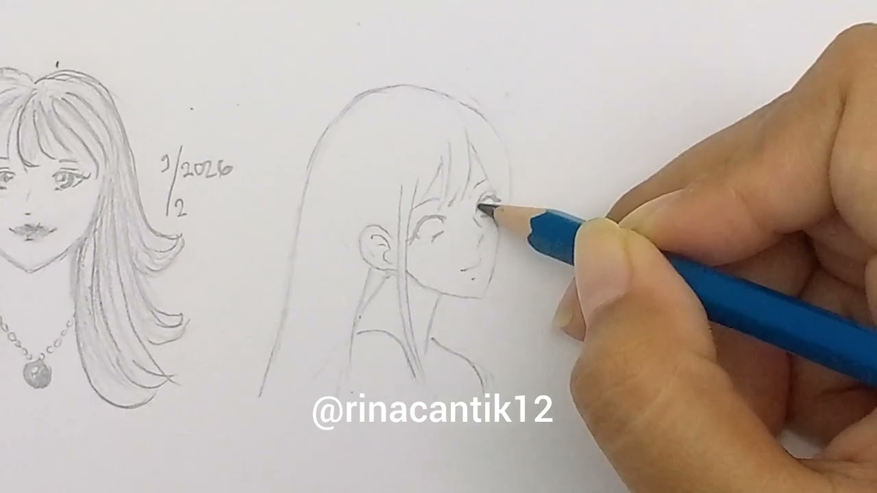 Potrait 13 #drawing #art #howtodraw #sketch #painting #rinacantik12
