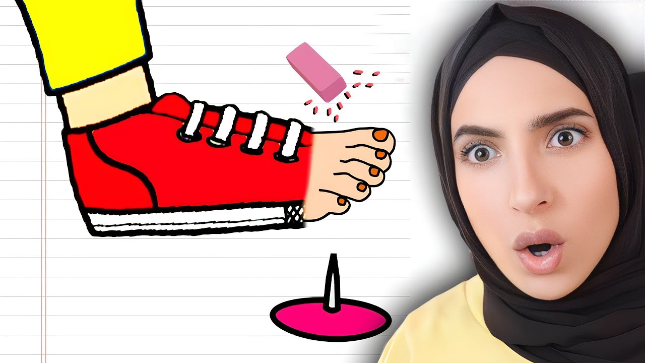 اصعب تحدي الرسم 😱 انقذت حياته ☠️