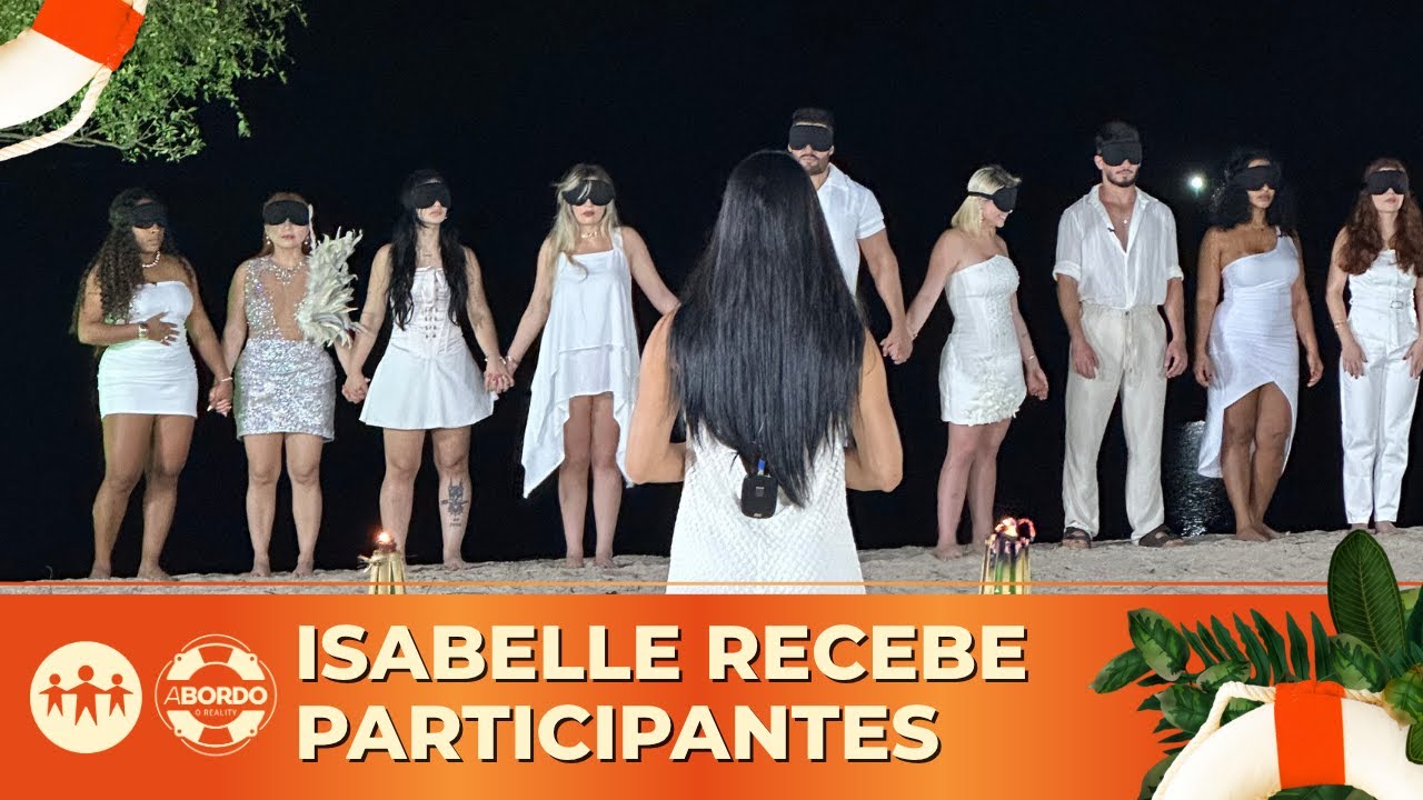 PARTICIPANTES CONHECEM ISABELLE E O JOGO COMEÇA