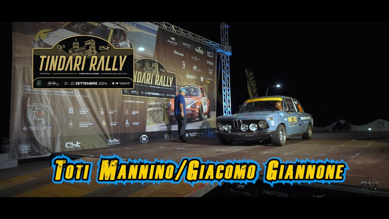 Rally Tindari 2024 - Toti Mannino/Giacomo Giannone (Bmw 2002 TI)