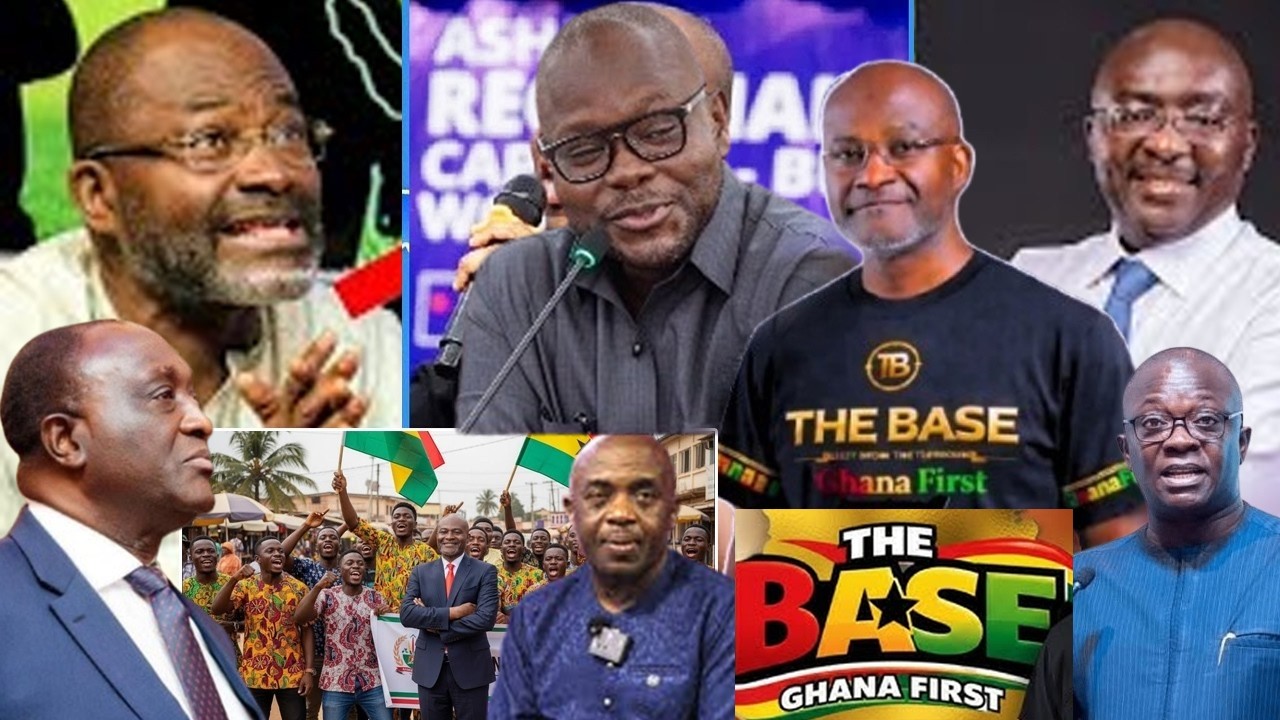 Ken Agyapong leads The Base; Asenso Boakye shocked - Alan & Ken Agyapong team up for 2028!