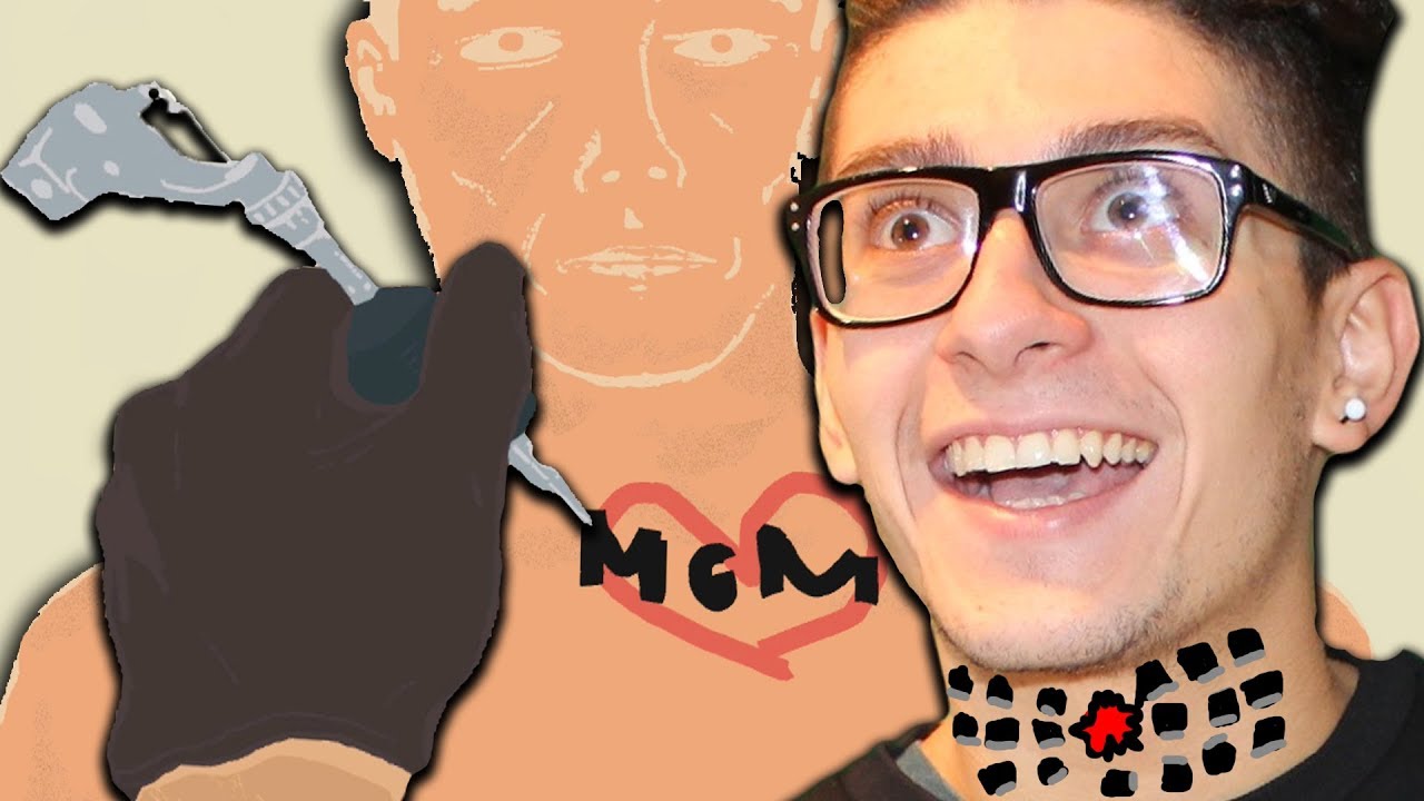 LA MIA BREVE CARRIERA DA TATUATORE!! - 10 Seconds Tattoo