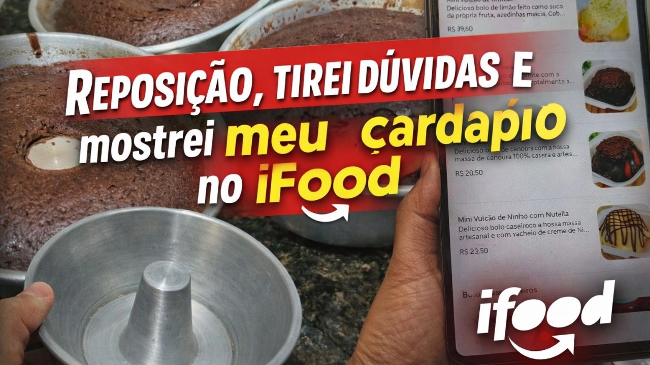 Mostrei meu cardápio + formas e preços #confeitaria #bolo #deliveryemcasa 