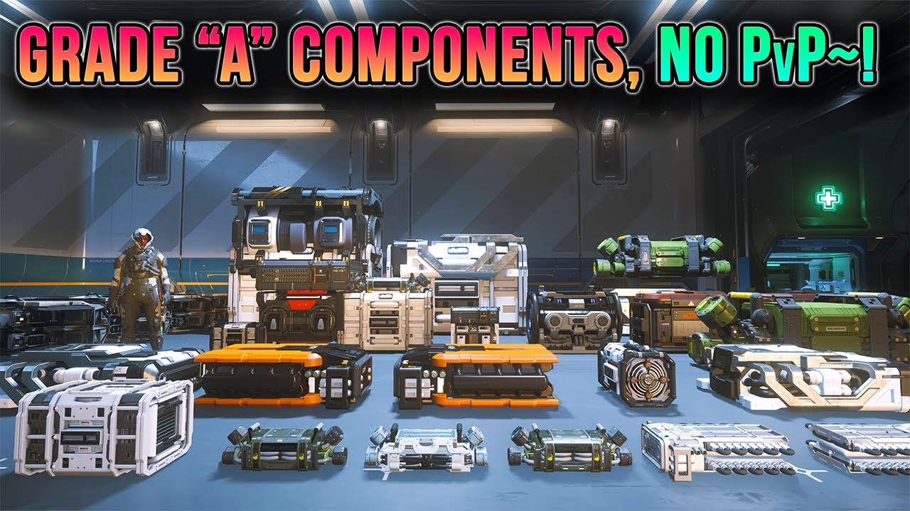 Top Gear In Ships: High-End Components, No PvP Required! | Star Citizen #Guide