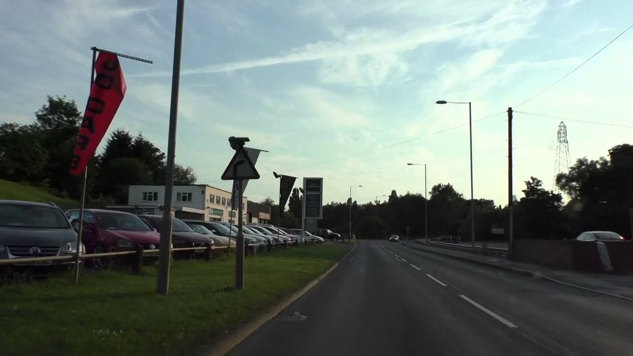 Driving Along Bromyard Road A44 & Tudor Way, Worcester, Worcestershire, England 22nd June 2014