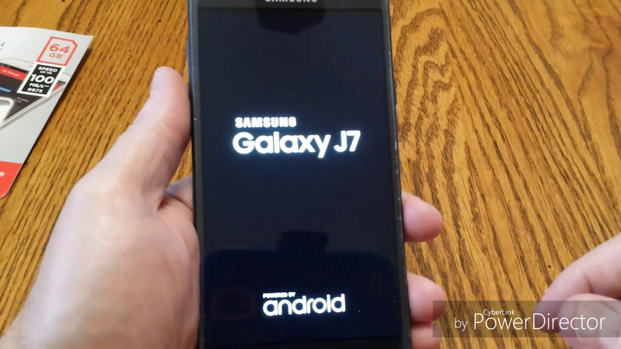 Samsung J7 SD card upgrade