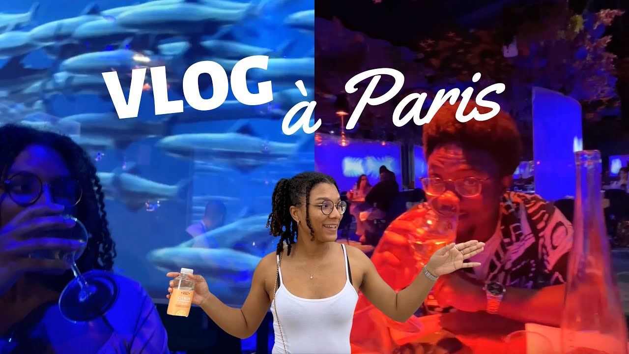 Vlog à Paris : Musée à ciel ouvert, expo immersive Aqua Mater et restaurant sous la mer 🐠🪸