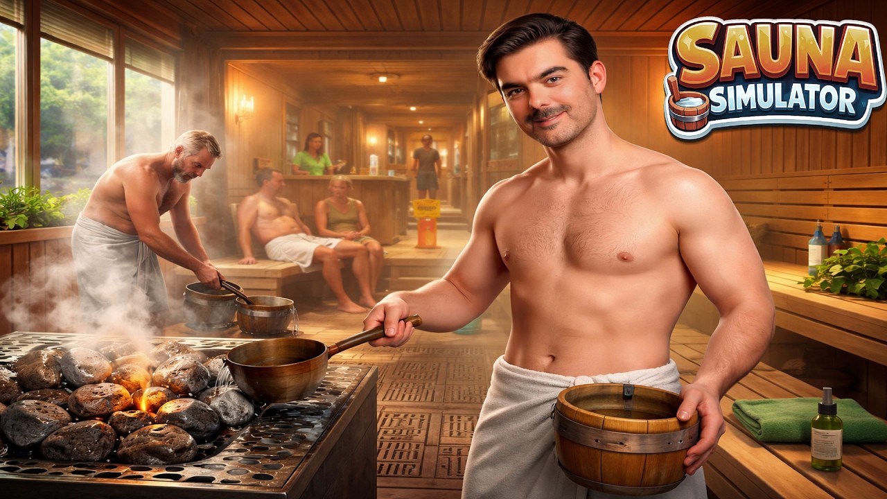 [FR] Sauna Simulator &ndash; Je fais fortune avec de la vapeur