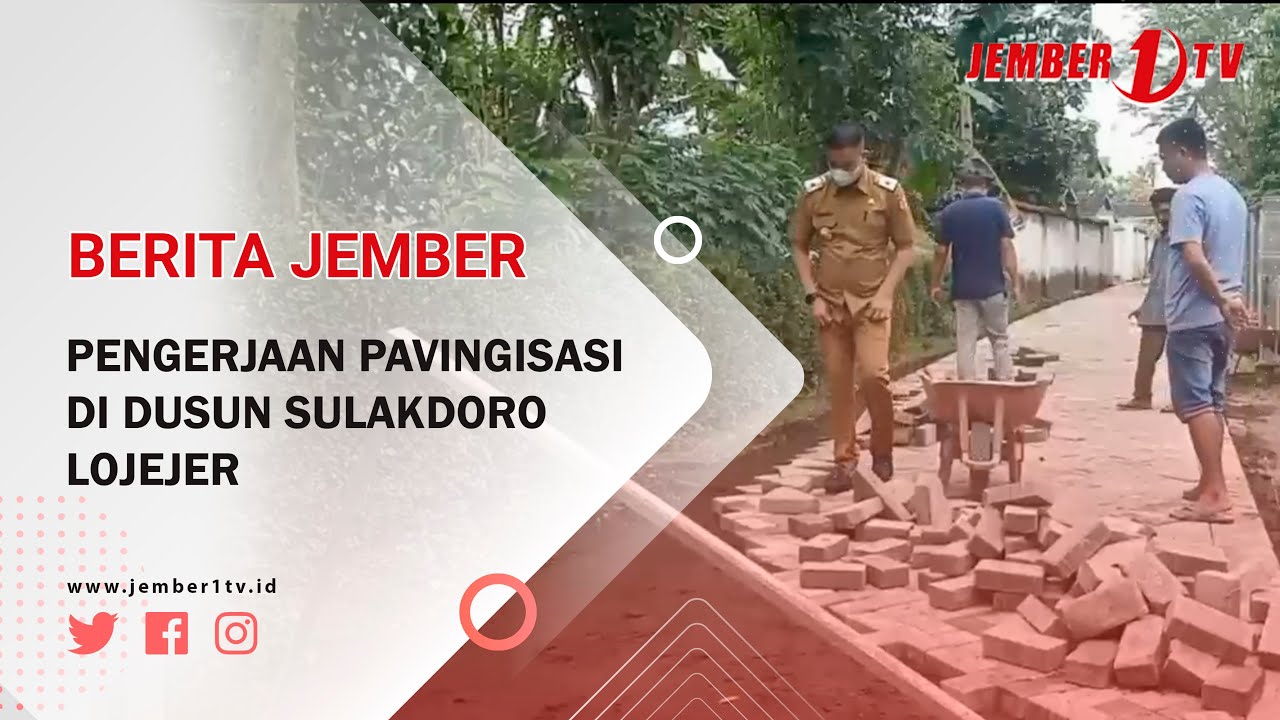 PENGERJAAN PAVINGISASI DI DUSUN SULAKDORO LOJEJER