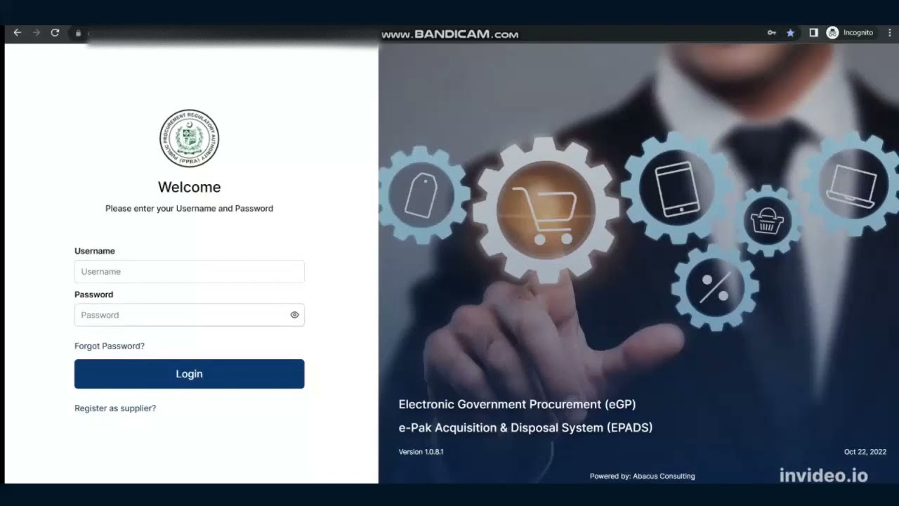 Supplier Registration