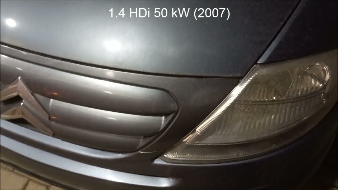 1.3 Multijet vs 1.4 HDi - Engine sound comparison