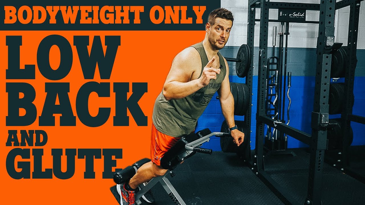 5 Easy Bodyweight Low Back and Glute Exercises
