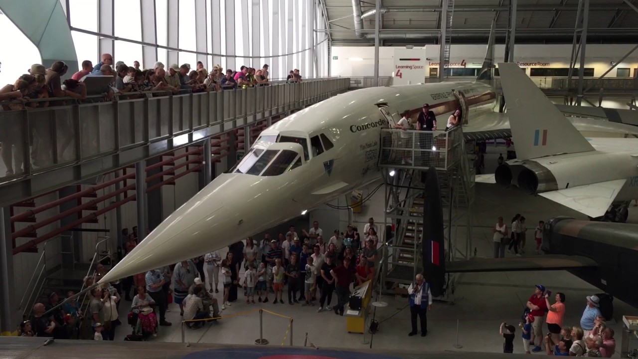 Concorde nose drop down @ Duxford 2017 P.1