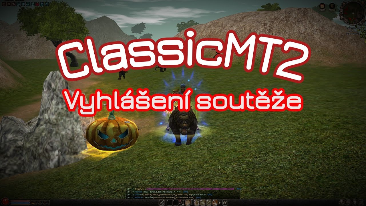 ClassicMT2.cc - Vyhlášení soutěže, úroveň koně zvyšuje DMG, halloweenské dýně #3
