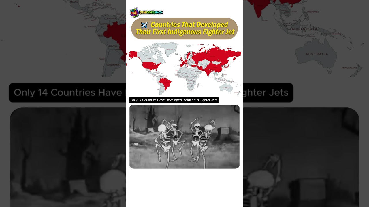 Countries That Developed Their Indigenous Fighter Jets |  #shorts