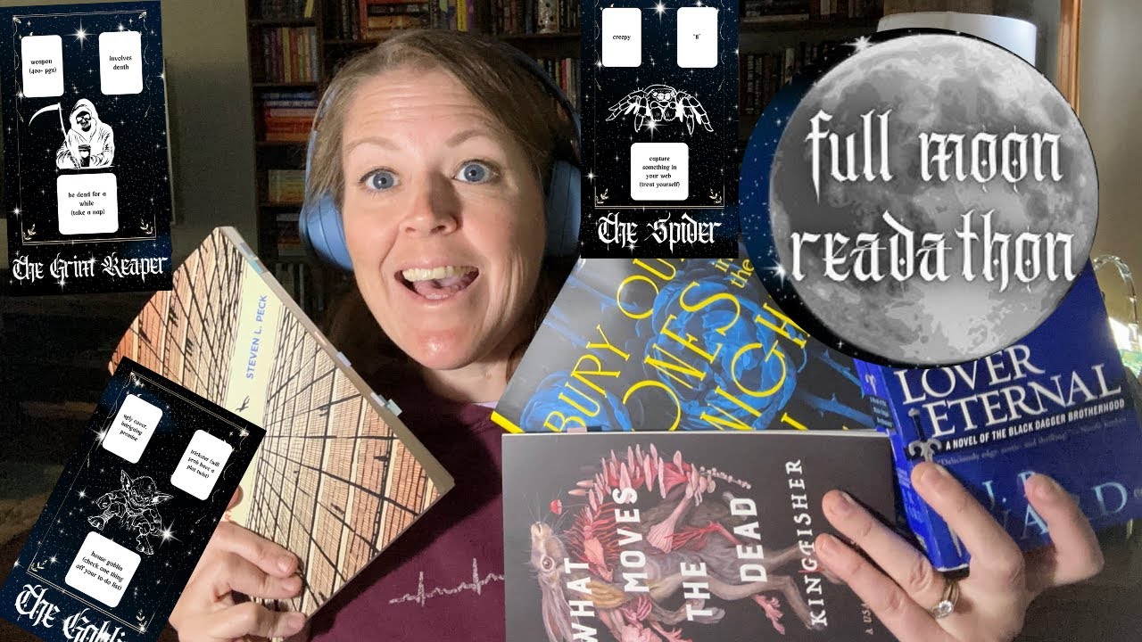 Full Moon Readathon 2025 | 9 books in 8 days 