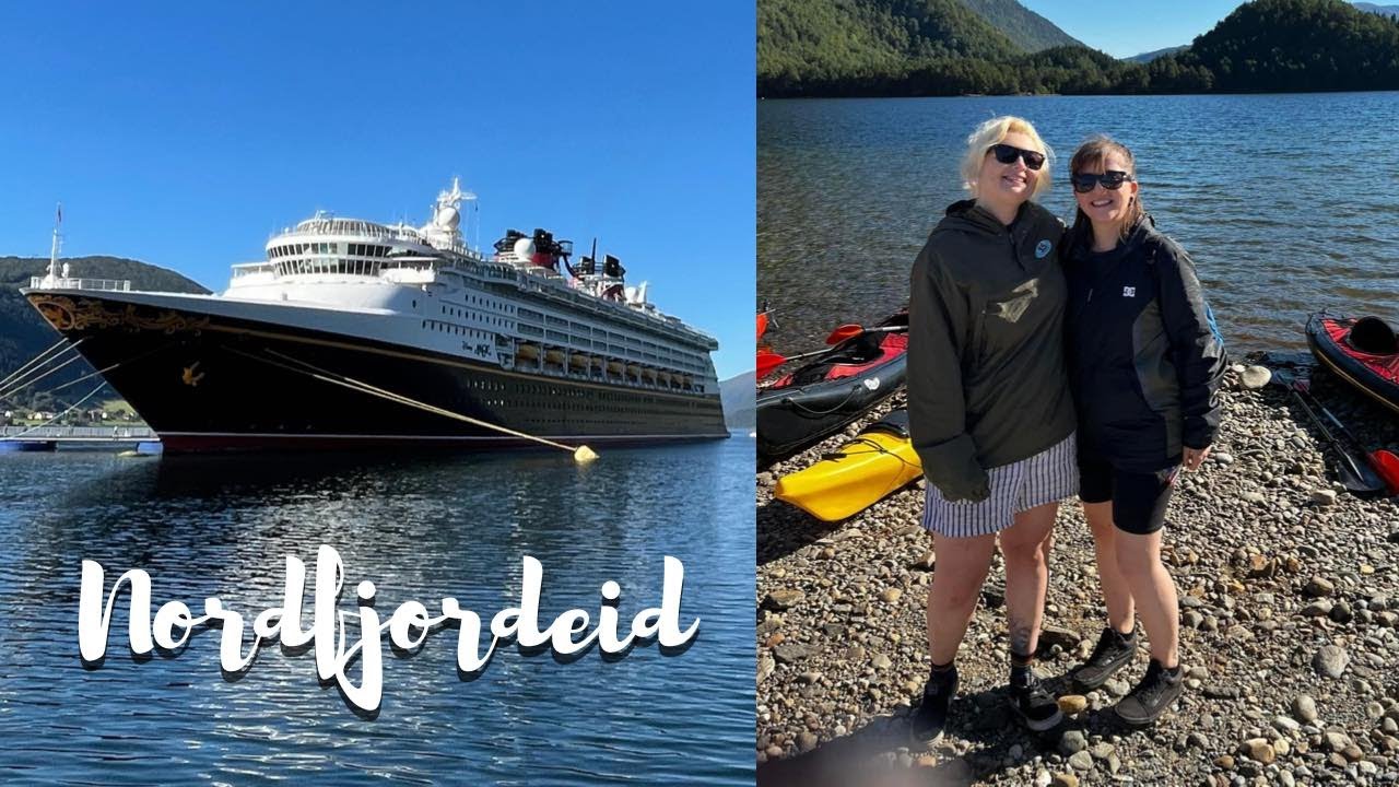 Disney Cruise Norwegian Fjords Vlog 3: Kayaking in Nordfjordeid | Disney Magic