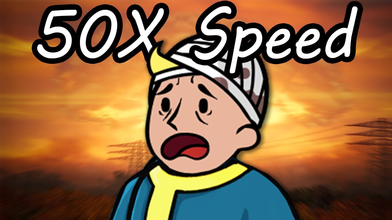Fallout 4 But Every Time I Die The Game Speeds Up