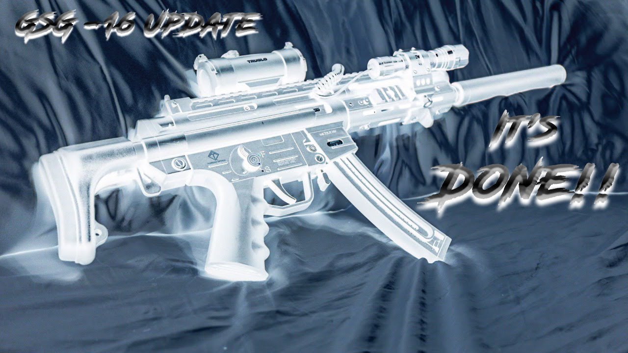 MY GSG-16 UPDATE!!! MP5 CLONE???!!!