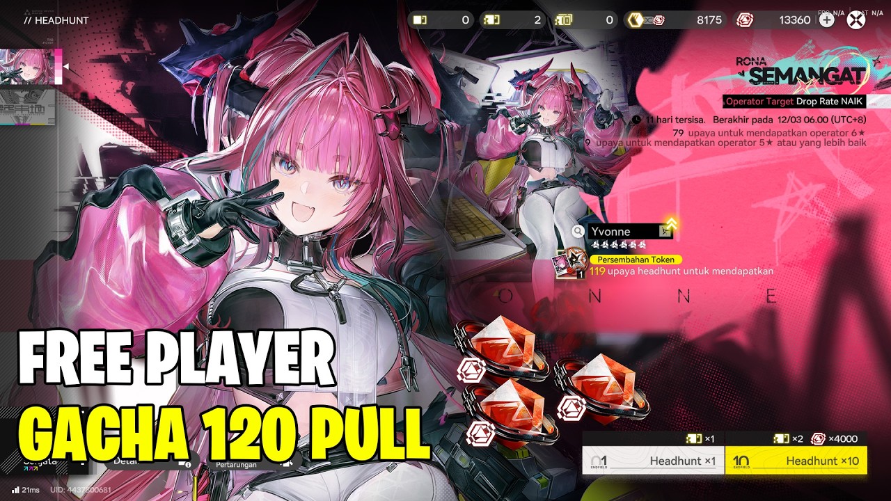 BAKAR Oroberyl Di Banner Yvonne Hasil Nguli 3 Minggu | Arknights: Endfield!