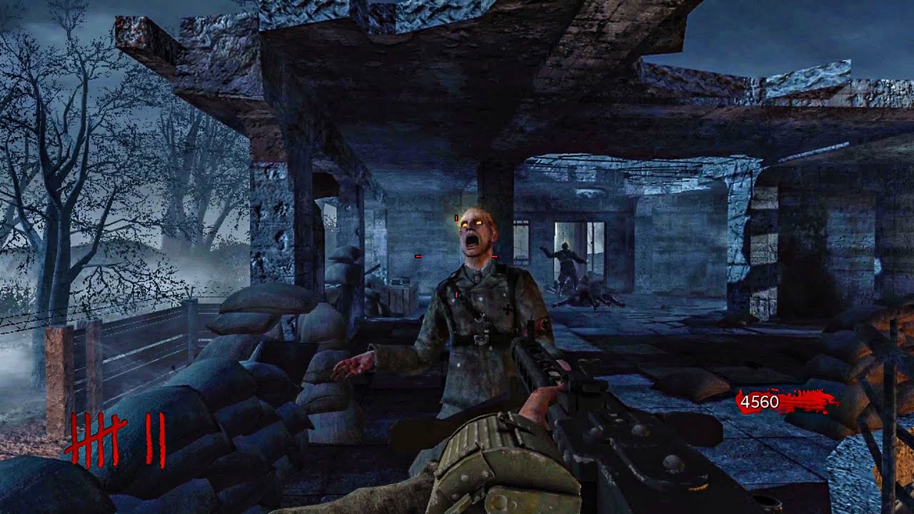 WORLD AT WAR ZOMBIES: NACHT DER UNTOTEN GAMEPLAY! (NO COMMENTARY)