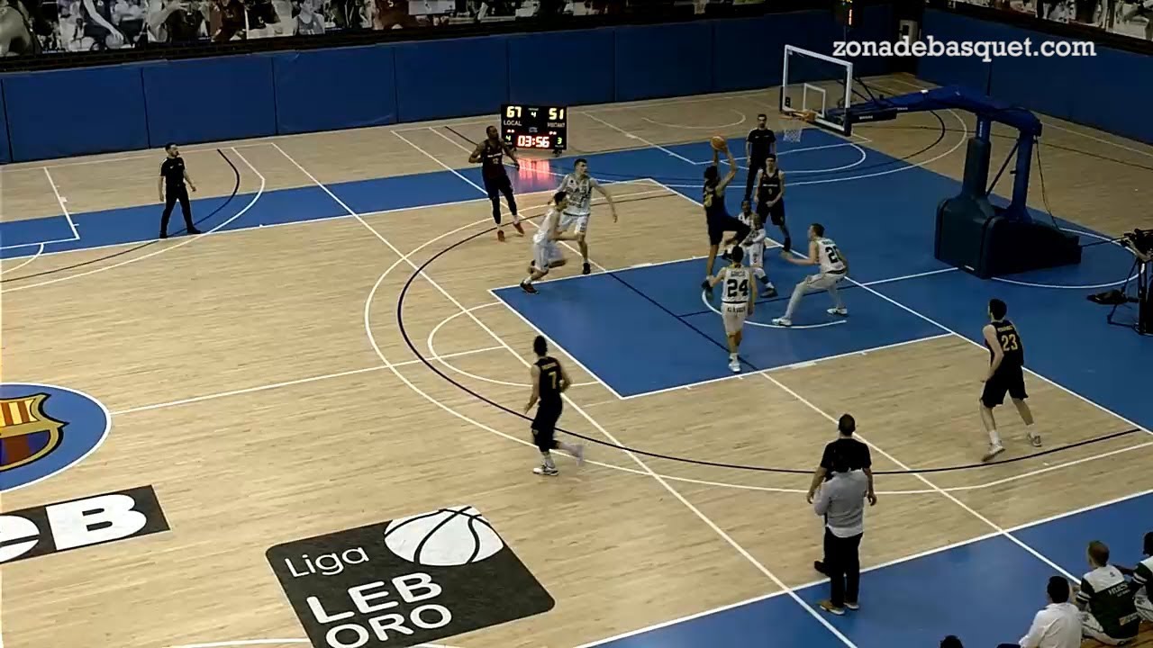 LEB ORO 18/19 | Tom Digbeu (Bar&ccedil;a B), partido ante Pe&ntilde;as