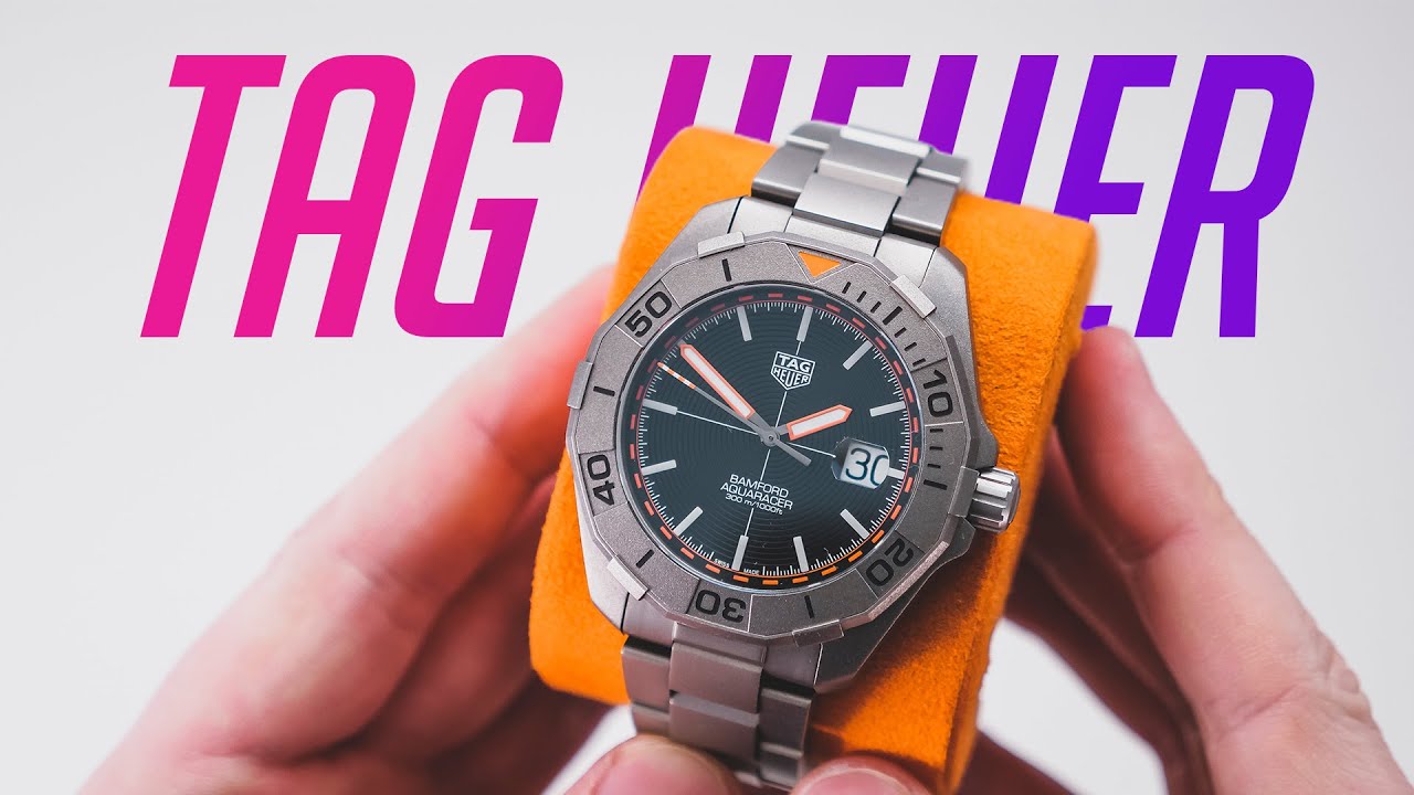 Купил уникальные TAG Heuer Aquaracer Bamford. Таких нет ни у кого! Первый обзор