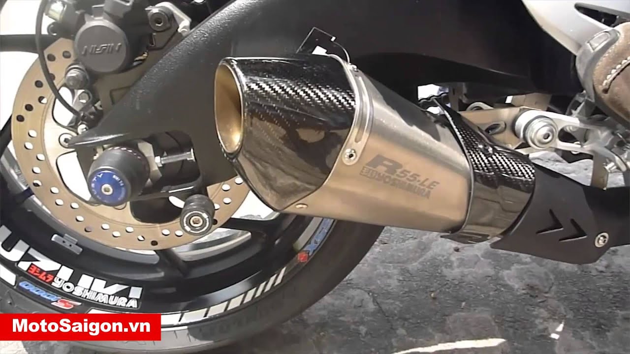 Suzuki GSX-S1000 2015 Yoshimura R55 LE exhaust | MotoSaigon.vn