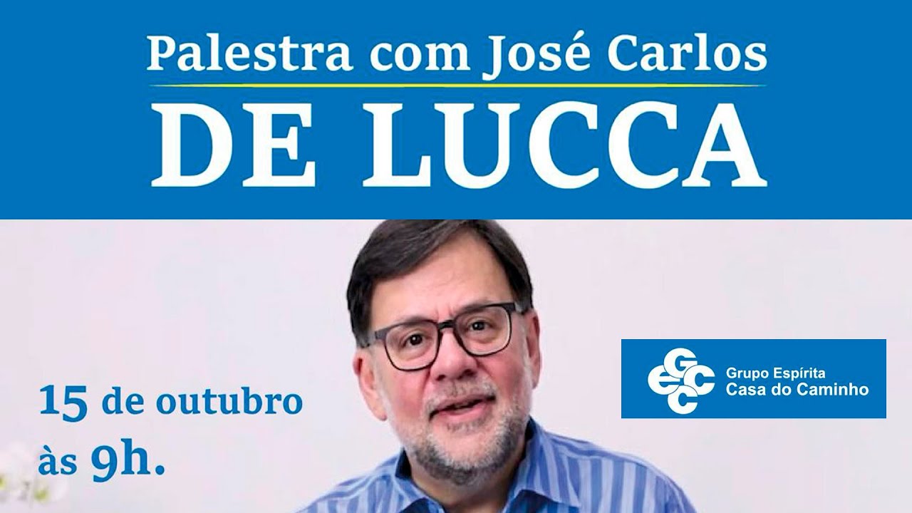 José Carlos De Lucca no Grupo Espírita Casa do Caminho