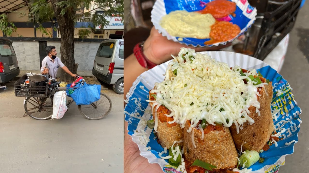 Hardworking Mumbai Man Selling Dosa on Cycle Since 27 Years